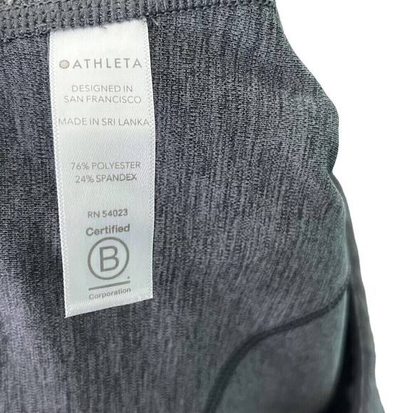 Athleta Womens Ultimate Stash Pocket Capri Gray 531264 Cropped Leggings Small - Picture 11 of 12
